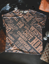 Load image into Gallery viewer, Western Lingo Tee (Saddle)