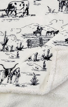 Load image into Gallery viewer, Ranch Life Sherpa Throw

