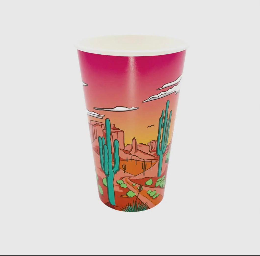 Desert Cactus cups