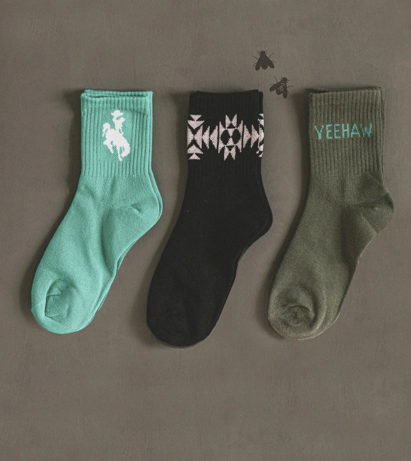 Sock EM Silly (3pair) Kingman