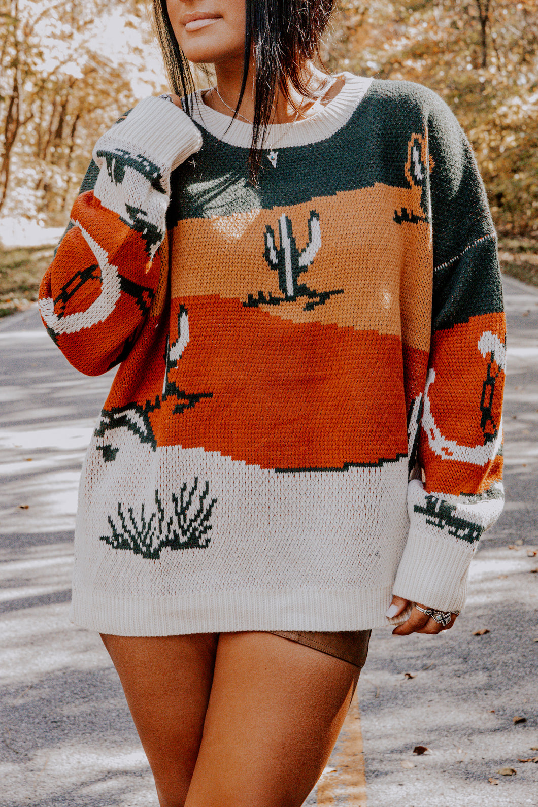 Cozy Cactus Sweater